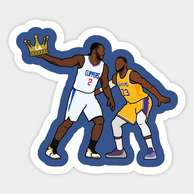 Kawhi Leonard KING OF LA Los Angeles Clippers Kawhi Sticker